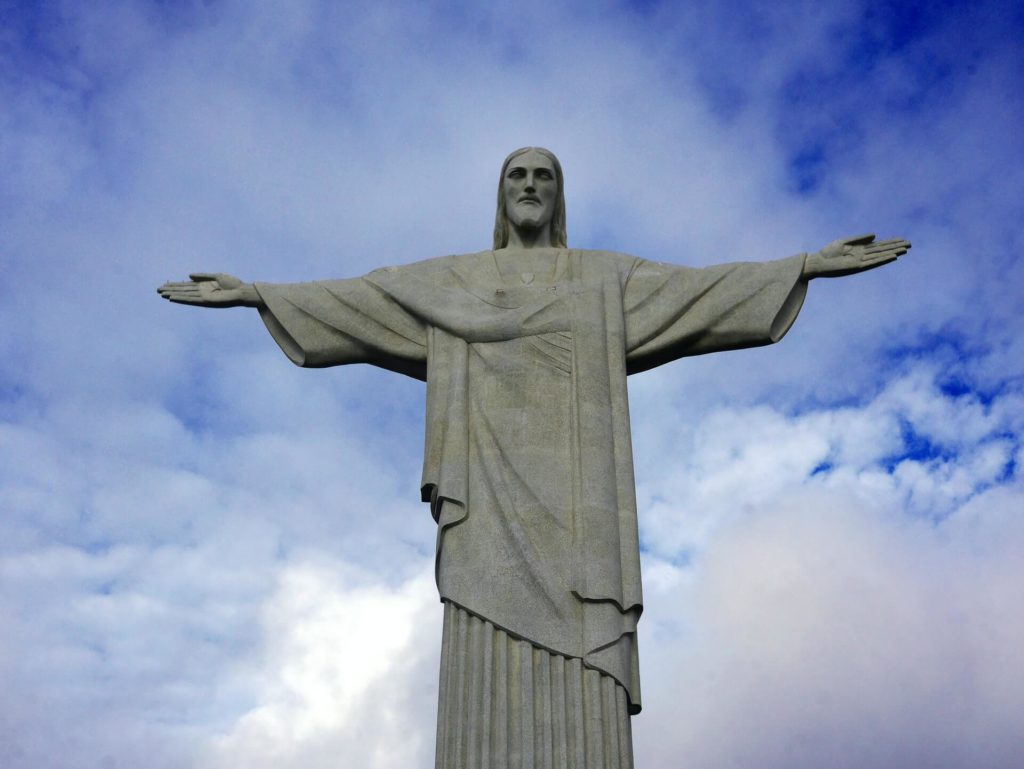 Estatua del Cristo Redentor, en la cima del monte Corcovado