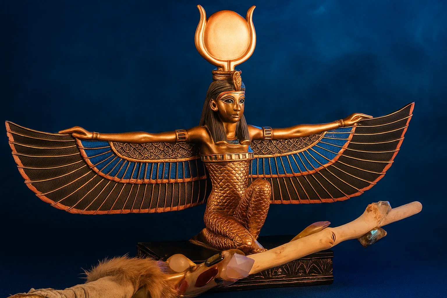 La mitología egipcia de relatos míticos del antiguo Egipto